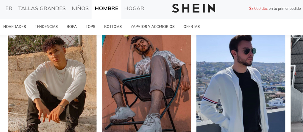 Descuentos SHEIN con hasta un 80% de descuento